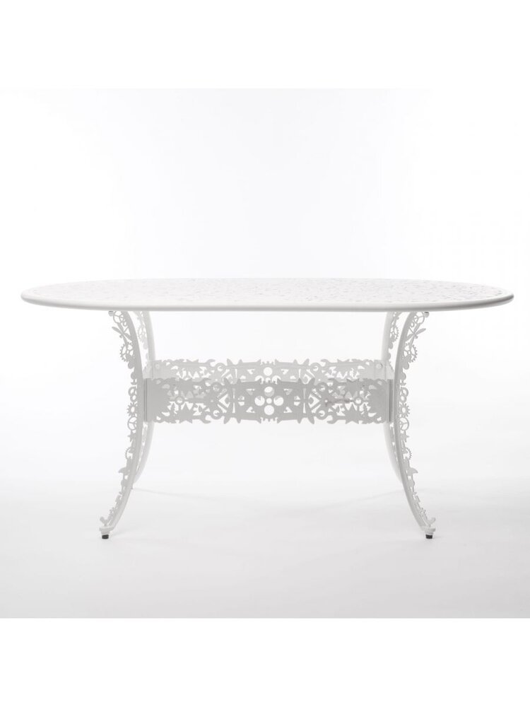 Seletti Industry collection table oval white - 18688_BIA Seletti Industry collection table oval white - 18688_BIA
