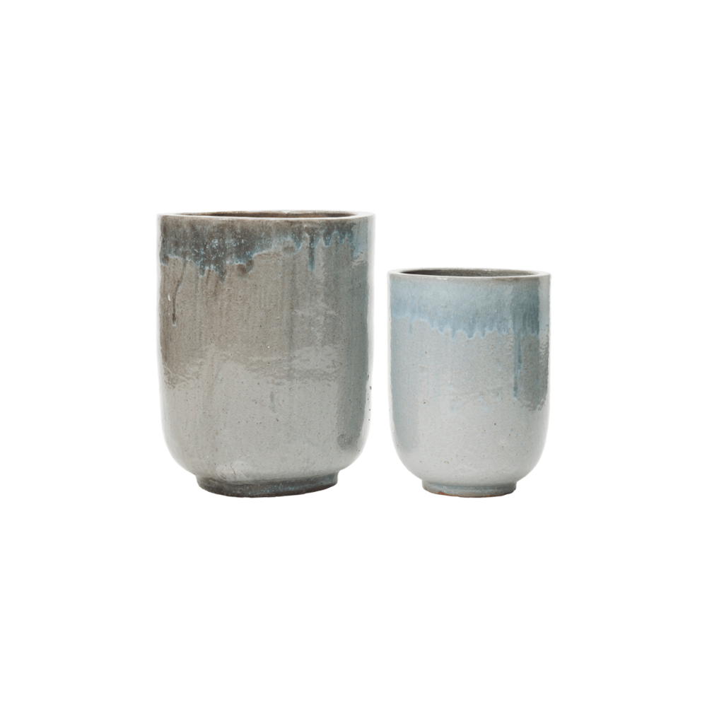 House Doctor Pho Blumentopf-Set grau