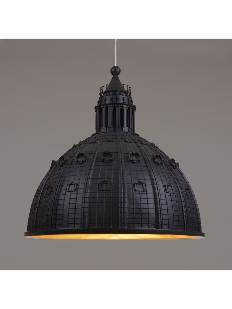 Seletti Lampe Cupolone grise Ø45cm - 07968