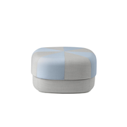 Normann Copenhagen Circus pouf duo grande azzurro - 605825