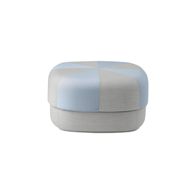 Normann Copenhagen Circus puf duo grande azul claro