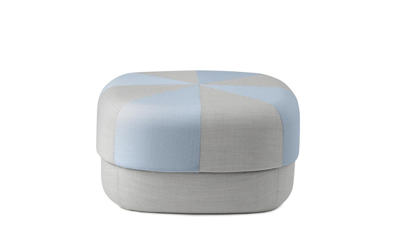 Light 2024 blue pouf