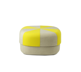 Normann Copenhagen Cirkuspuff duo stor gul