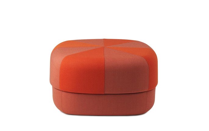 Normann Copenhagen Cirkus fodskammel duo stor orange - 605821 Normann Copenhagen Cirkus fodskammel duo stor orange - 605821