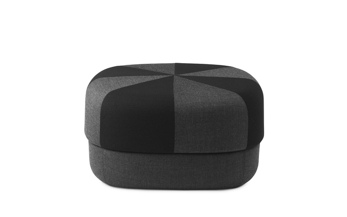 Normann Copenhagen Poggiapiedi Circus duo grande nero - 605819