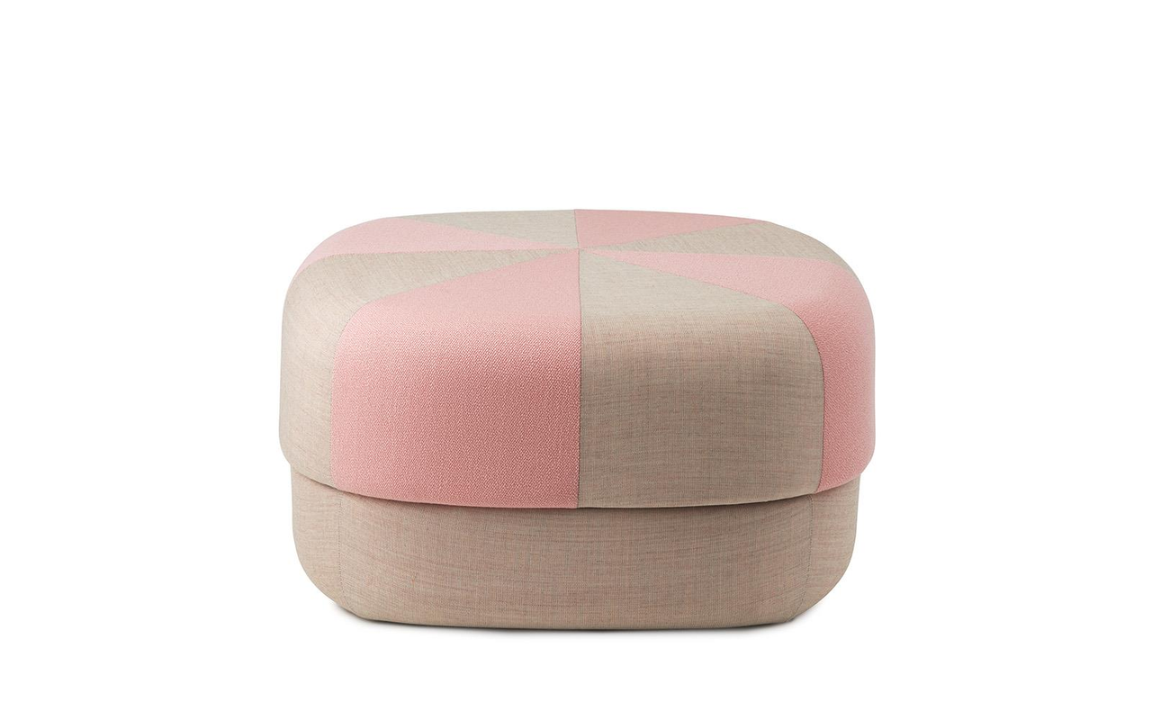 Normann Copenhagen Cirkus fodskammel duo stor pink - 605820 Normann Copenhagen Cirkus fodskammel duo stor pink - 605820