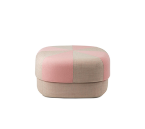 Normann Copenhagen Circus pouf duo small pink - LIVING AND CO.