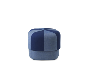 Normann Copenhagen Circus poef duo small blauw Normann Copenhagen Circus poef duo small blauw