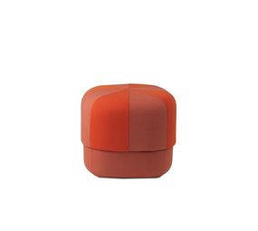 Normann Copenhagen Duo de poufs Circus petit orange