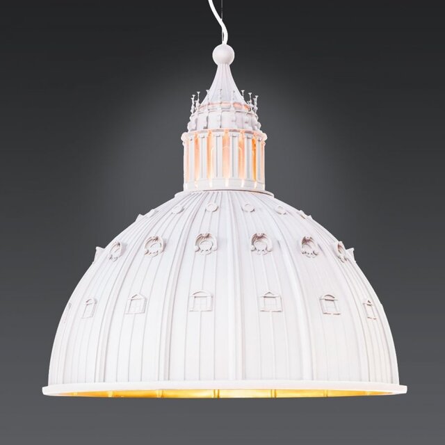 Seletti Cupolon lampe hvit - 07975