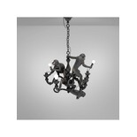 Seletti Lampadario Monkey nero - 14866 Seletti Lampadario Monkey nero - 14866