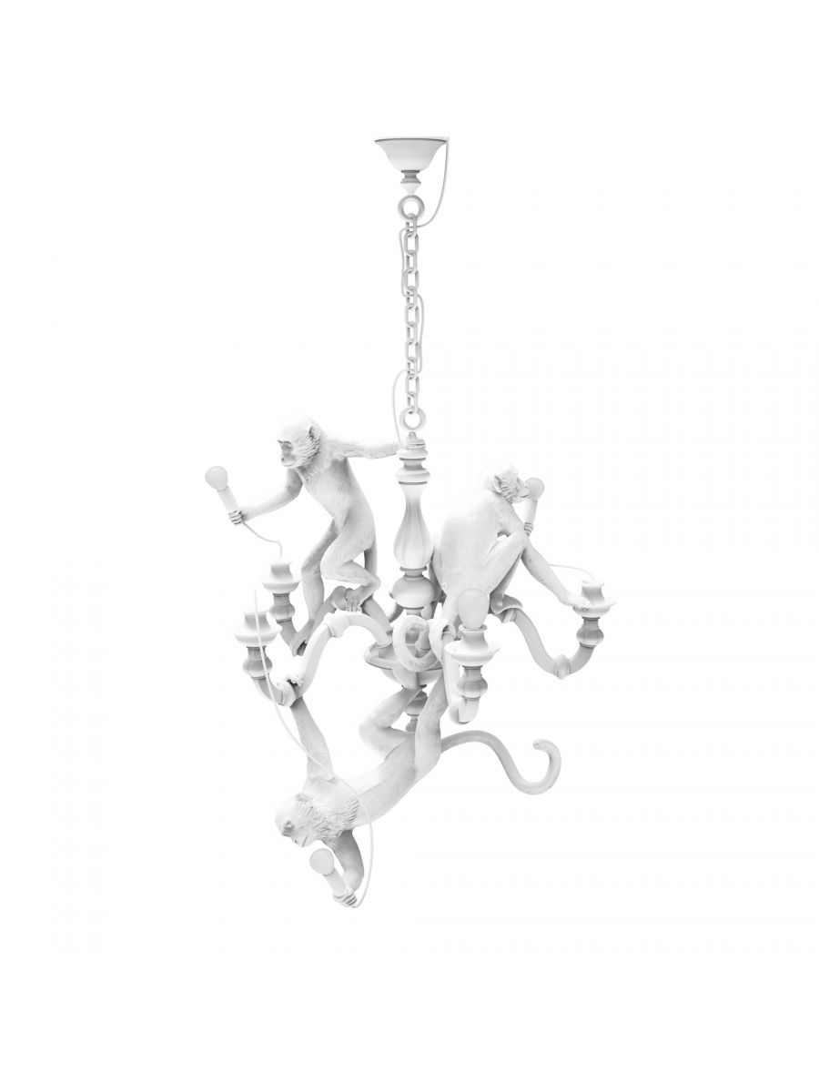 Seletti Mono candelabro blanco - 14865