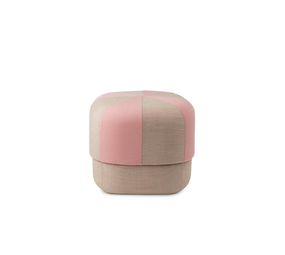 Normann Copenhagen Circus puf duo pequeño rosa