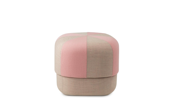 Normann Copenhagen Circus pouf duo small pink - LIVING AND CO.