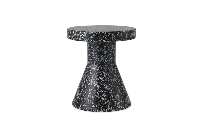 Normann Copenhagen Bit tabouret cône noir/blanc - 605702