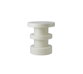 Normann Copenhagen Bit tabouret pile blanc