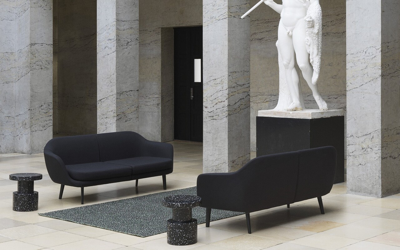 Normann Copenhagen Sgabello Bit nero - 603006