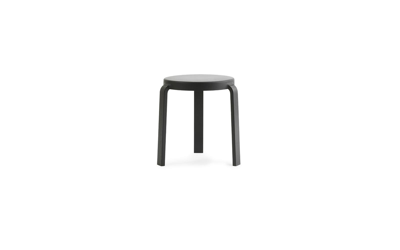 Normann Copenhagen Tap taburete roble negro - 602285
