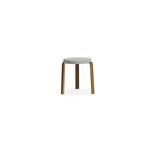 Normann Copenhagen Tap kruk walnoot/grijs - 602257 Normann Copenhagen Tap kruk walnoot/grijs - 602257