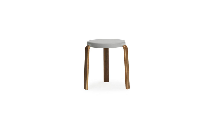Normann Copenhagen Tap skammel valnød/grå - 602257