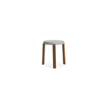 Normann Copenhagen Tap kruk walnoot/grijs - 602257 Normann Copenhagen Tap kruk walnoot/grijs - 602257
