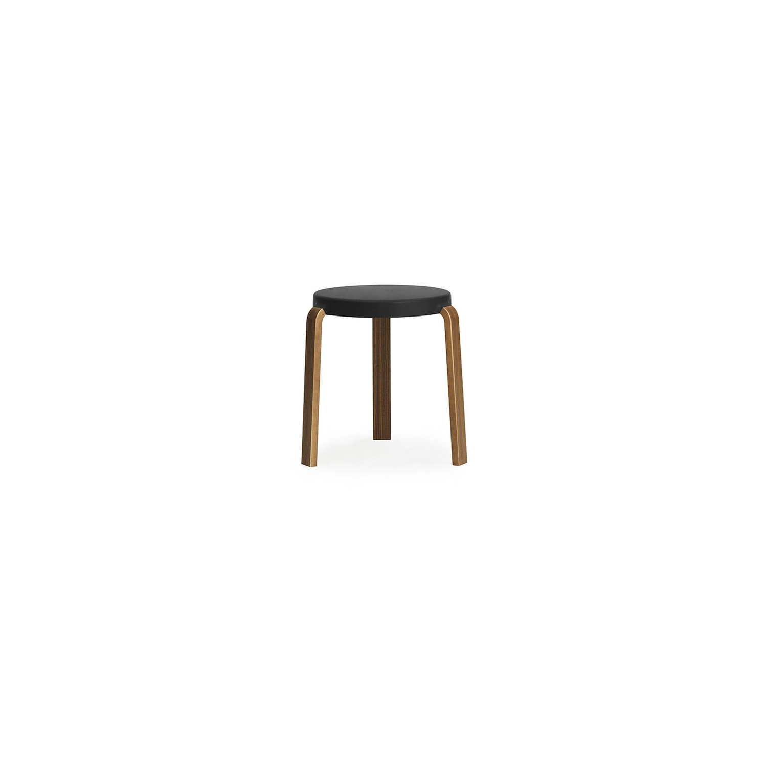 Normann Copenhagen Tap sgabello noce/nero - LIVING AND CO.