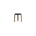 Normann Copenhagen Tap kruk walnoot/zwart - 602256 Normann Copenhagen Tap kruk walnoot/zwart - 602256