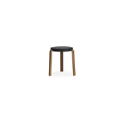 Normann Copenhagen Tap kruk walnoot/zwart - 602256 Normann Copenhagen Tap kruk walnoot/zwart - 602256