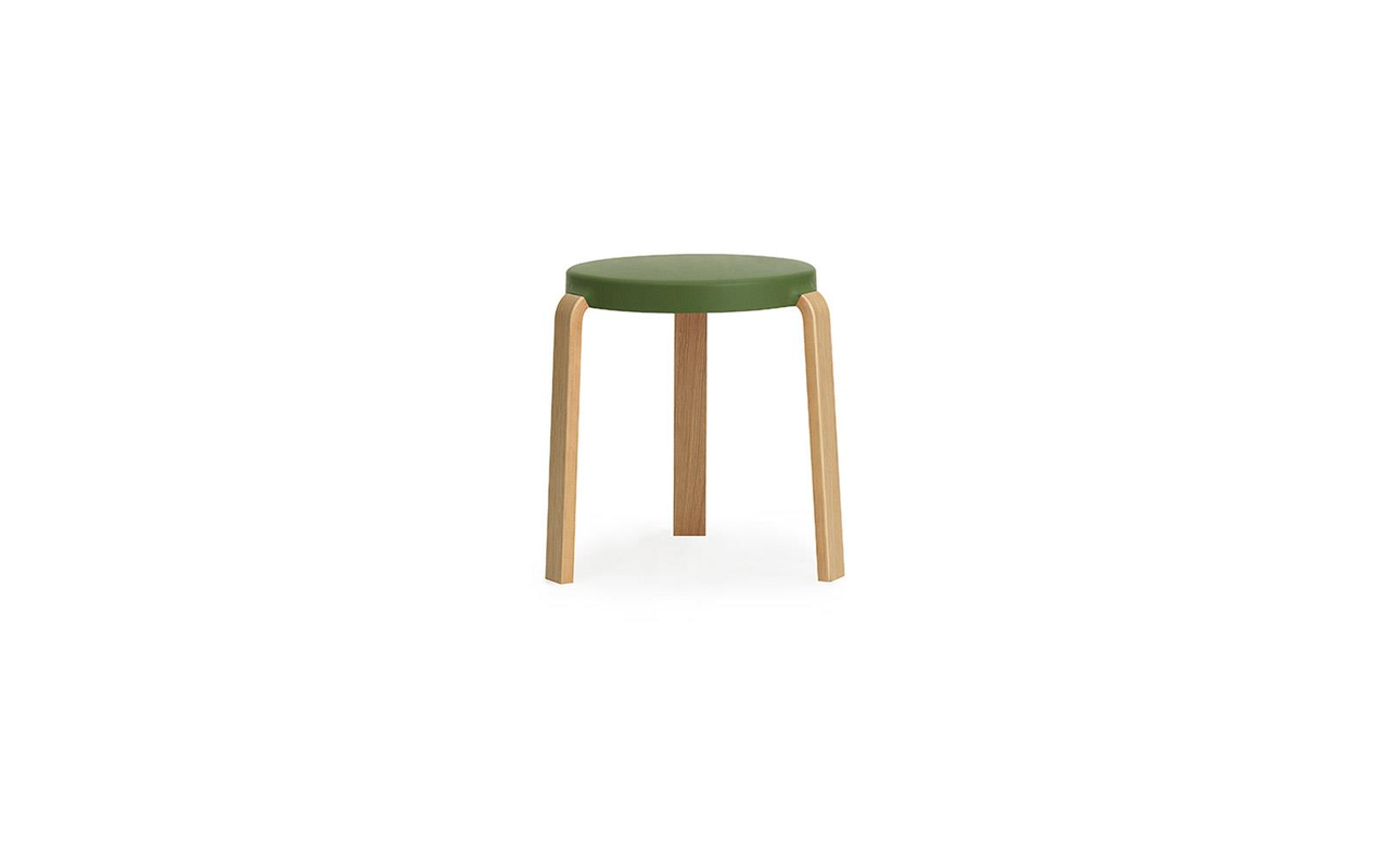 Normann Copenhagen Tap kruk eiken/olijf - 602254 Normann Copenhagen Tap kruk eiken/olijf - 602254