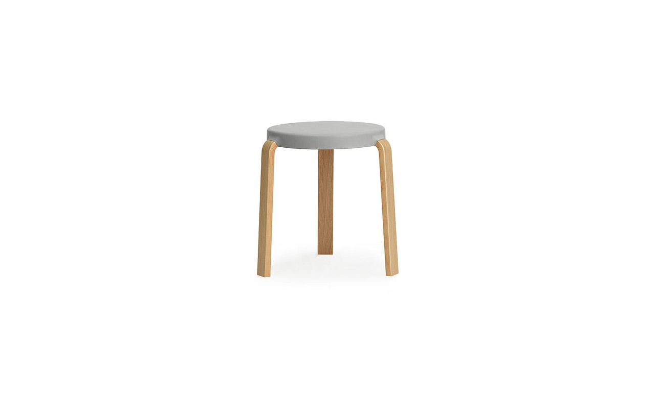 Normann Copenhagen Tap stool oak/grey - 602252