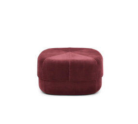 Normann Copenhagen Sirkuspuff stor mørkerød Normann Copenhagen Sirkuspuff stor mørkerød