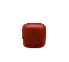 Rust colored pouf deals