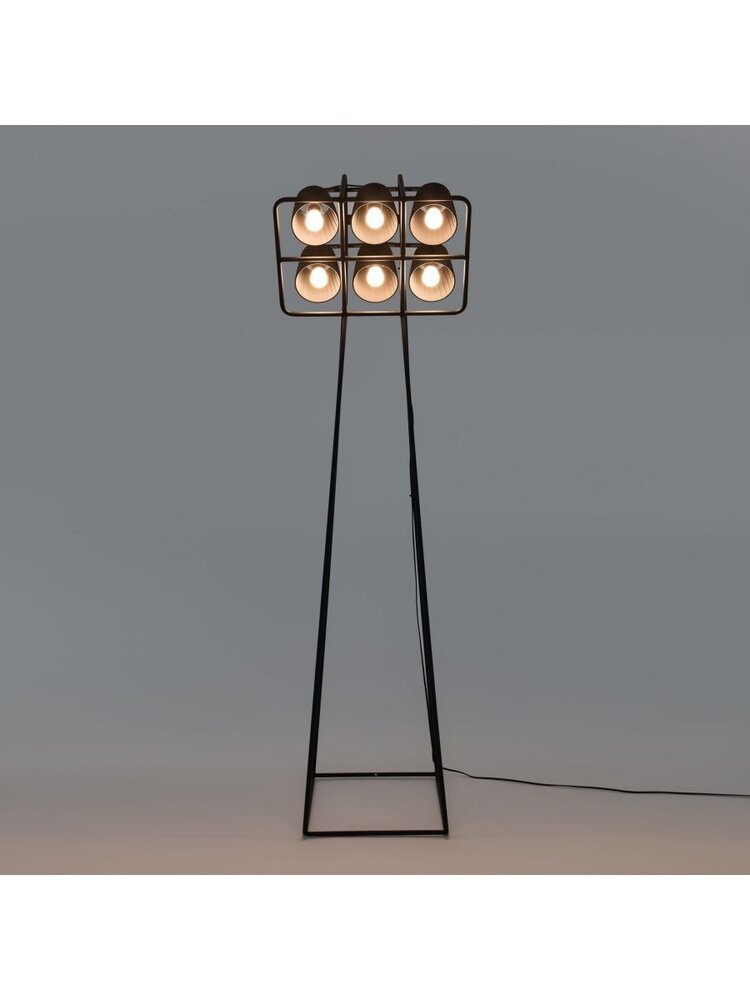 Seletti Lampadaire Multi noir - 01485 Seletti Lampadaire Multi noir - 01485