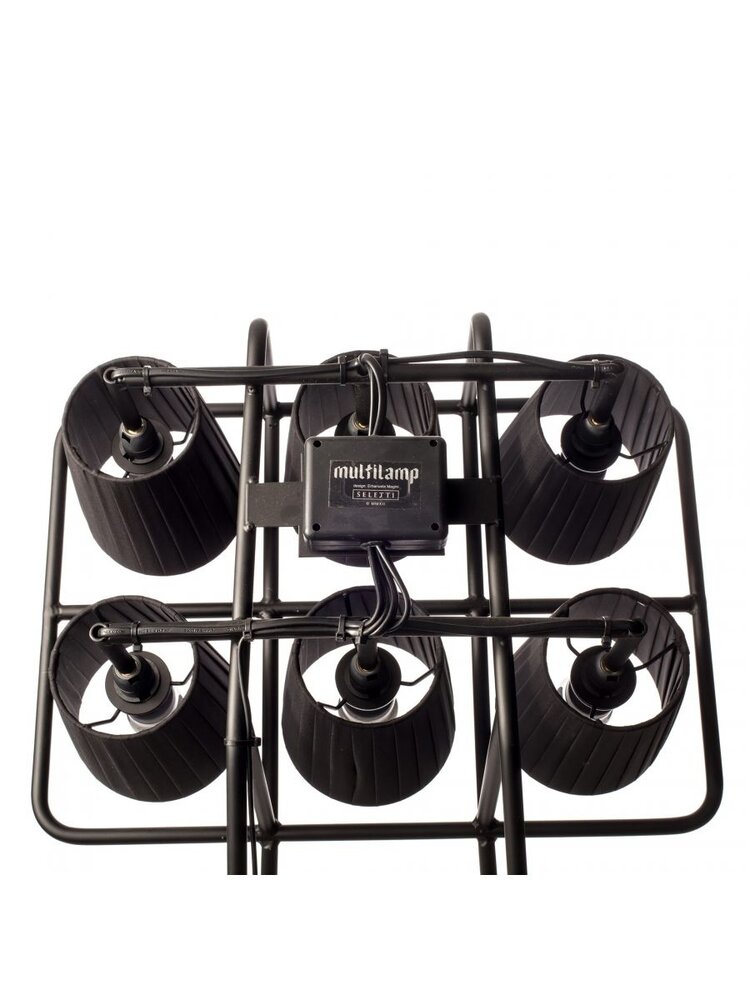 Seletti Lampadaire Multi noir - 01485 Seletti Lampadaire Multi noir - 01485