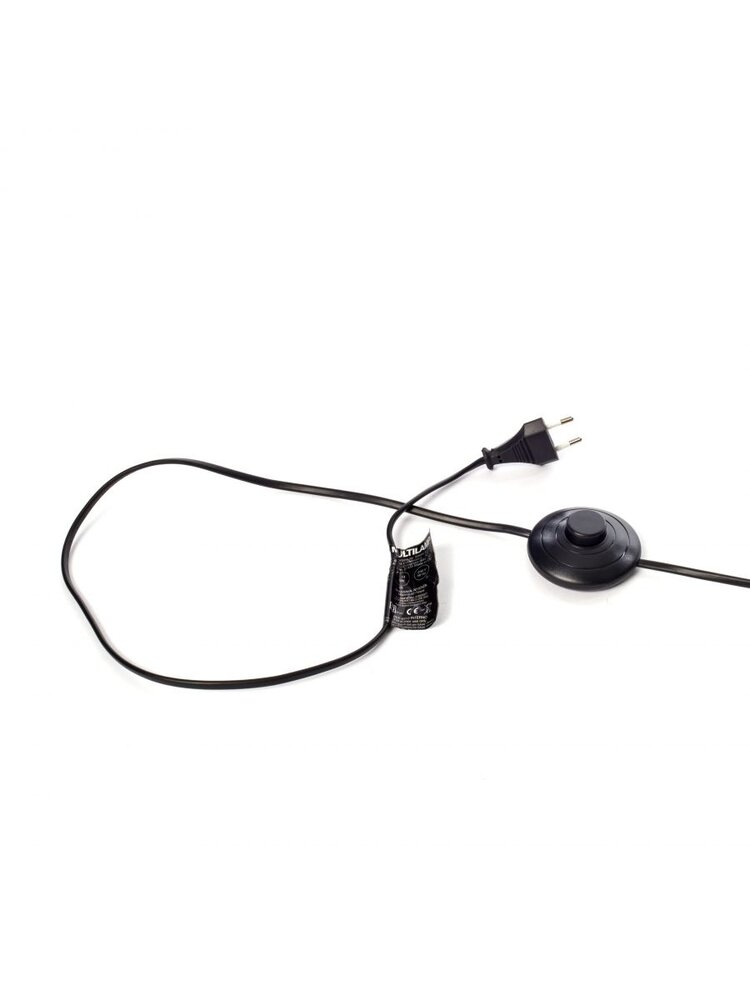 Seletti Lámpara de pie multi negra - 01485