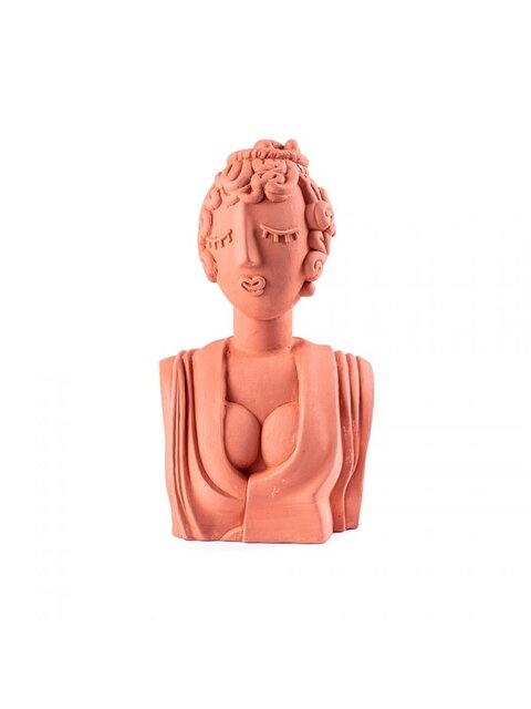 Seletti Magna graecia terracotta bust poppea object - 11513