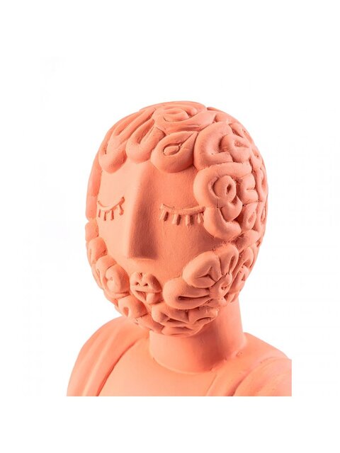 Seletti Magna Grecia busto in terracotta oggetto uomo - 11512 Seletti Magna Grecia busto in terracotta oggetto uomo - 11512