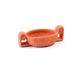 Seletti Magna graecia terracotta centerpiece decoration bowl Seletti Magna graecia terracotta centerpiece decoration bowl