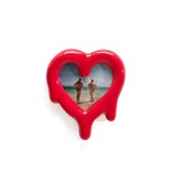 Seletti Melted heart photo frame/mirror red - 10058