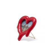 Seletti Melted heart photo frame/mirror red - 10058