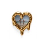Seletti Melted heart photo frame/mirror gold - 10059