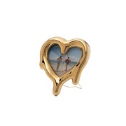 Seletti Melted heart fotolijst/spiegel goud - 10059 Seletti Melted heart fotolijst/spiegel goud - 10059