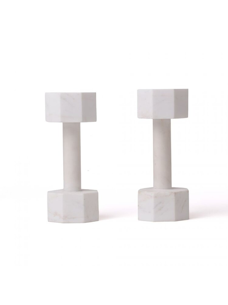 Seletti Lvdis marmordekorasjon hantelsett 2KG - 10132 Seletti Lvdis marmordekorasjon hantelsett 2KG - 10132