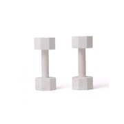 Seletti Juego de mancuernas con decoración de mármol Lvdis 2KG - 10132