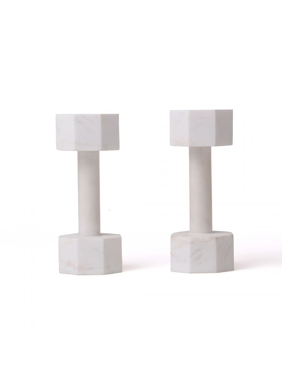 Seletti Lvdis marble decoration dumbell set 2KG - 10132