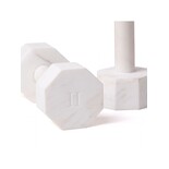 Seletti Juego de mancuernas con decoración de mármol Lvdis 2KG - 10132