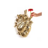 Seletti Kærlighed i blomst kæmpe vase guld - 09926 Seletti Kærlighed i blomst kæmpe vase guld - 09926