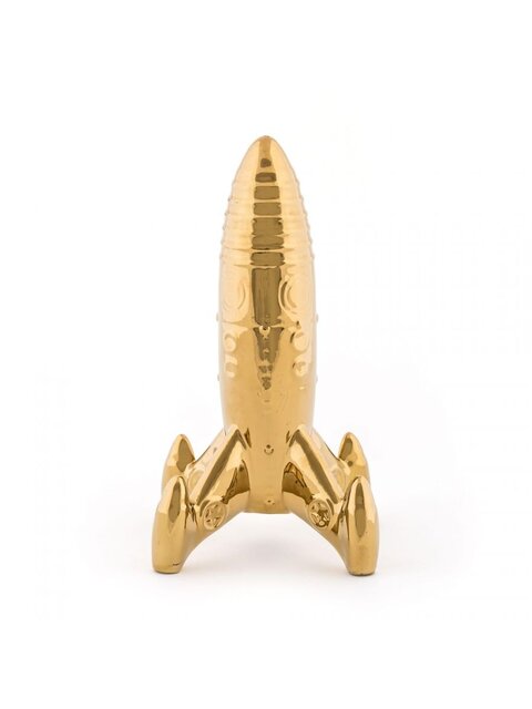 Seletti Memorabilia oro objeto de decoración de mi nave espacial - 10413_ORO