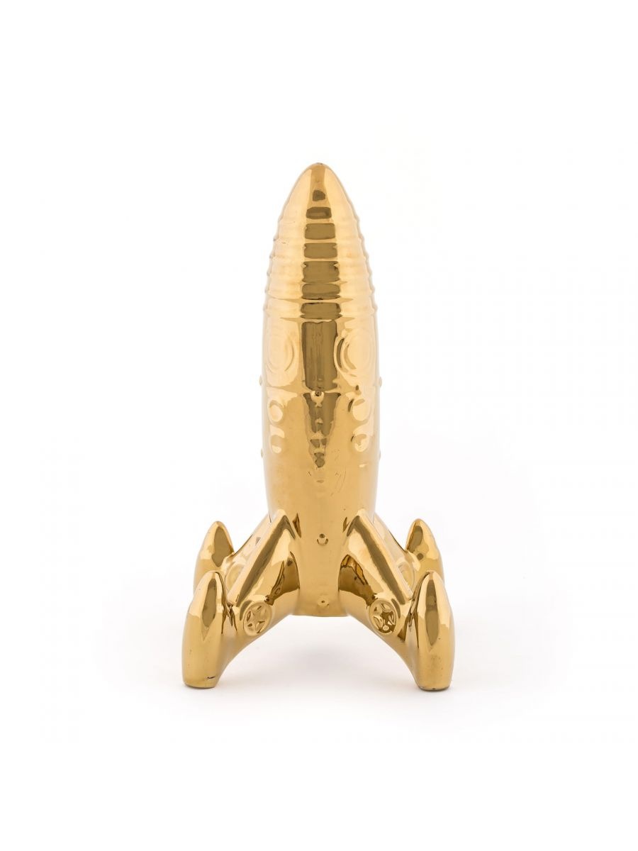 Seletti Memorabilia gold my spaceship decoration object - 10413_ORO