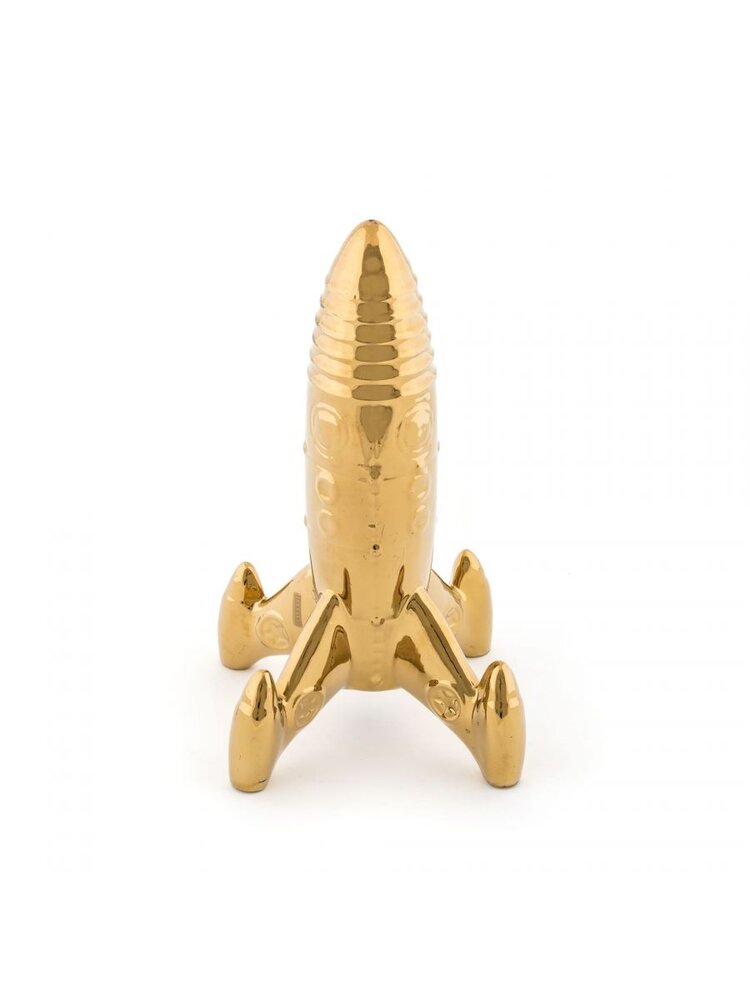 Seletti Memorabilia gold mon objet déco vaisseau spatial - 10413_ORO Seletti Memorabilia gold mon objet déco vaisseau spatial - 10413_ORO